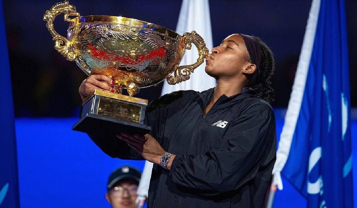 Coco Gauff triumphed with the WTA 1000 China Open title