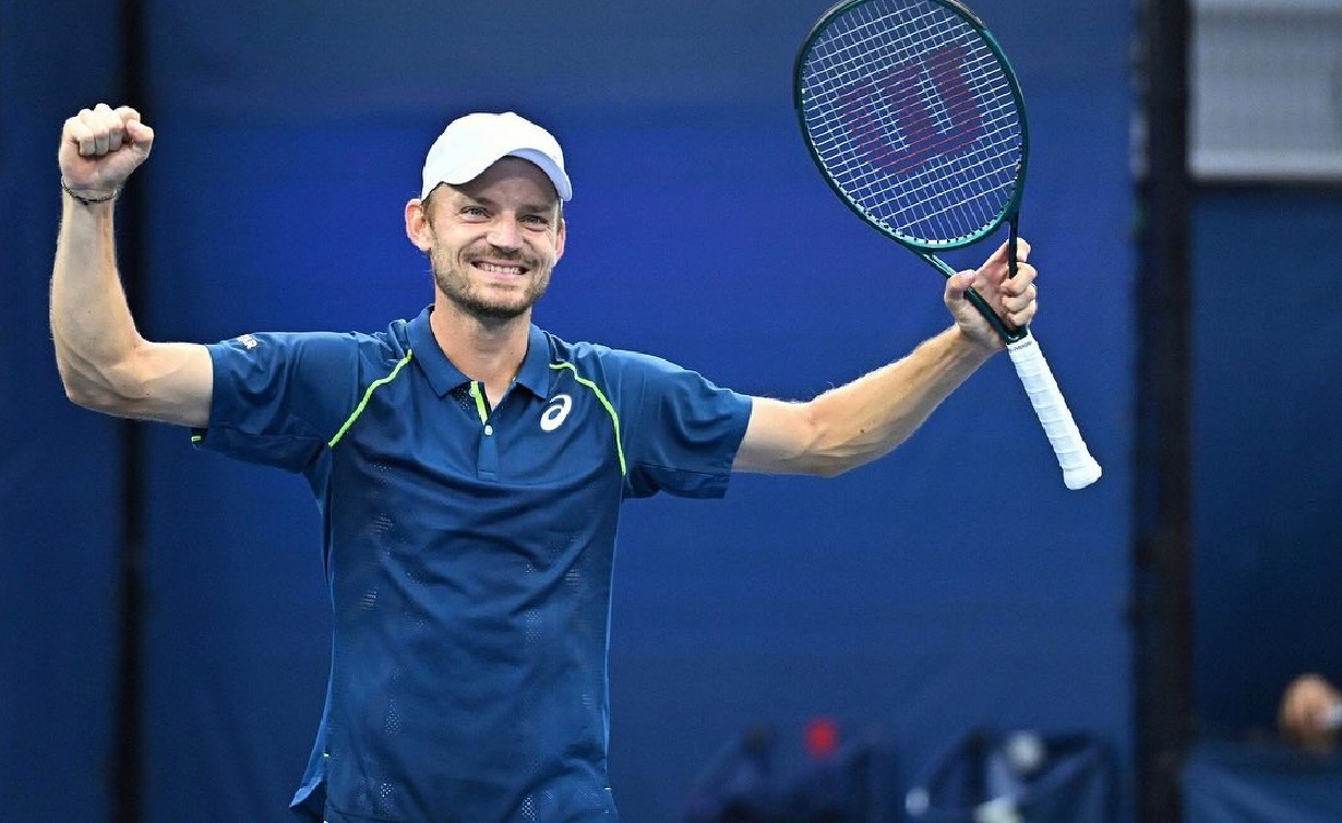 David Goffin started with a straight-set win at ATP Masters 1000 Shanghai