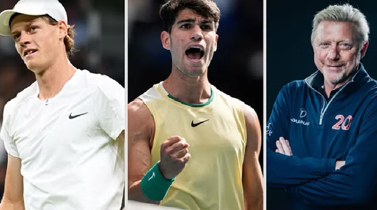 Boris Becker: Jannik Sinner and Carlos Alcaraz are Novak Djokovic and Roger Federer of the future