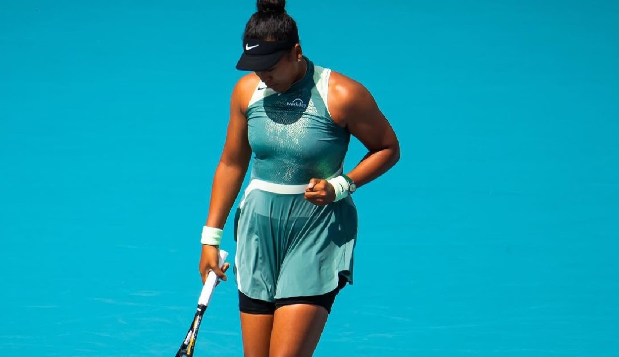 Naomi Osaka eliminated Lucia Bronzetti at the start of the WTA 1000 China Open