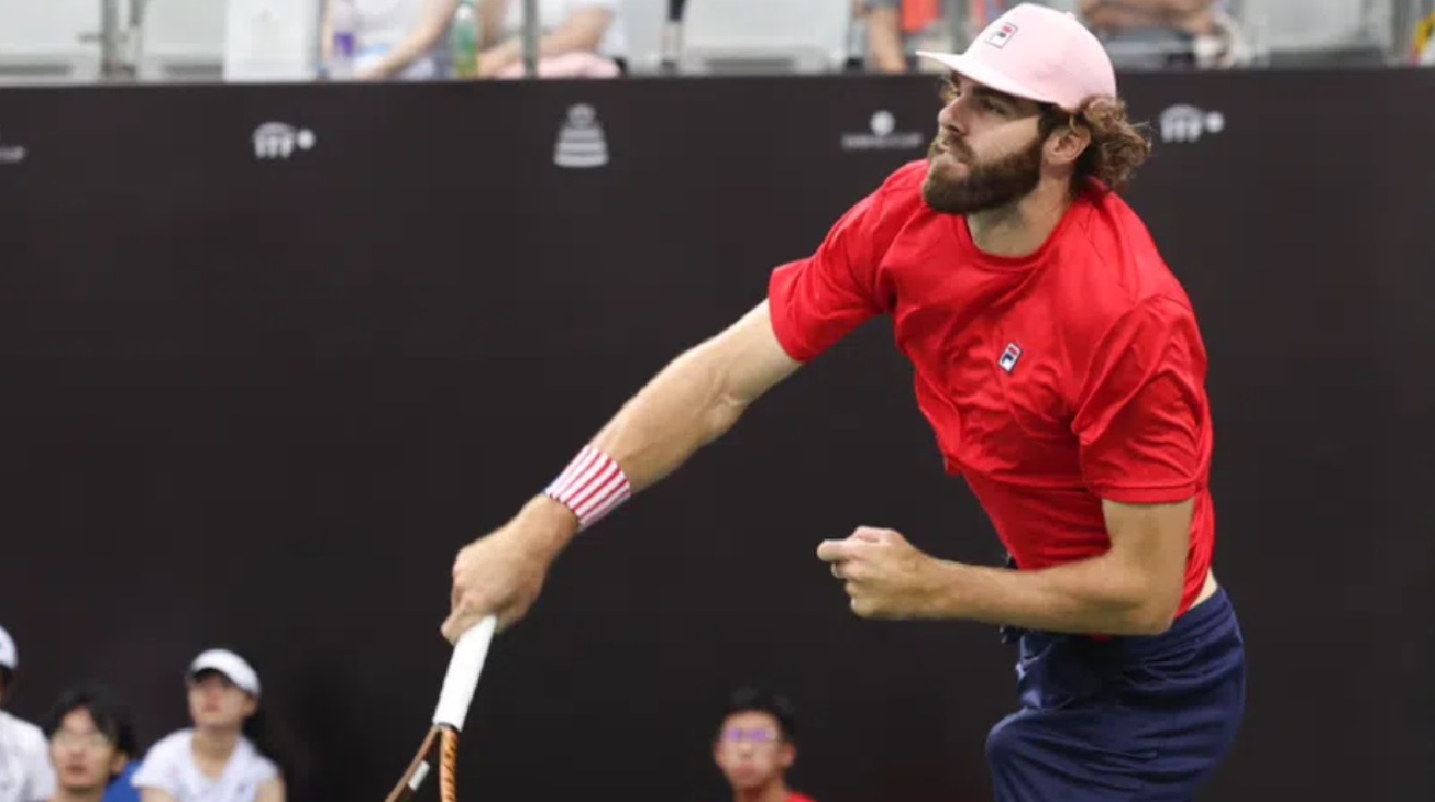 USA defeated Germany by 2-1 at the Davis Cup