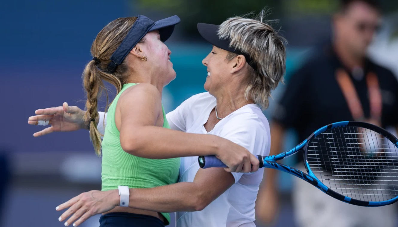 American double Sofia Kenin and Bethanie Mattek-Sands qualified for the WTA 1000 China Open semis